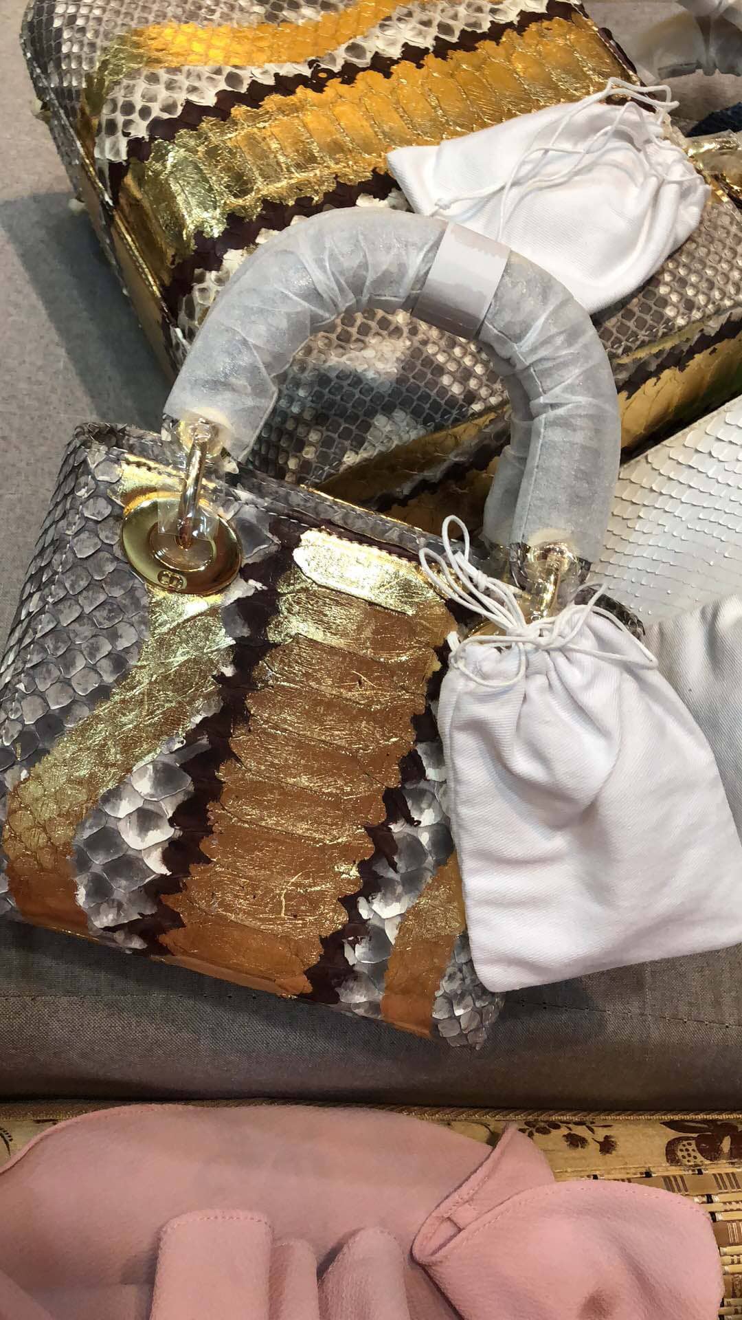 Christian Dior Lady Dior 17CM Replica Bag