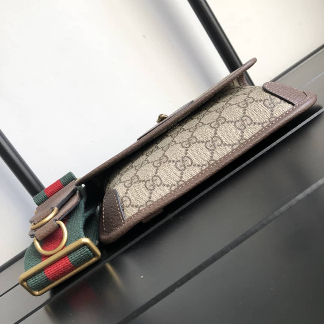 Gucci Guccitotem Web GG Supreme Messenger Bag Replica 489617