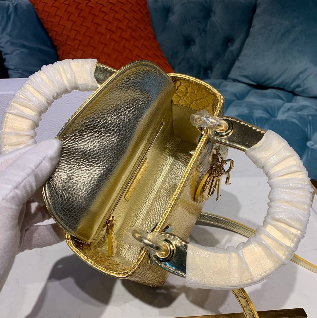 Christian Dior Lady Dior 17CM Replica Bag