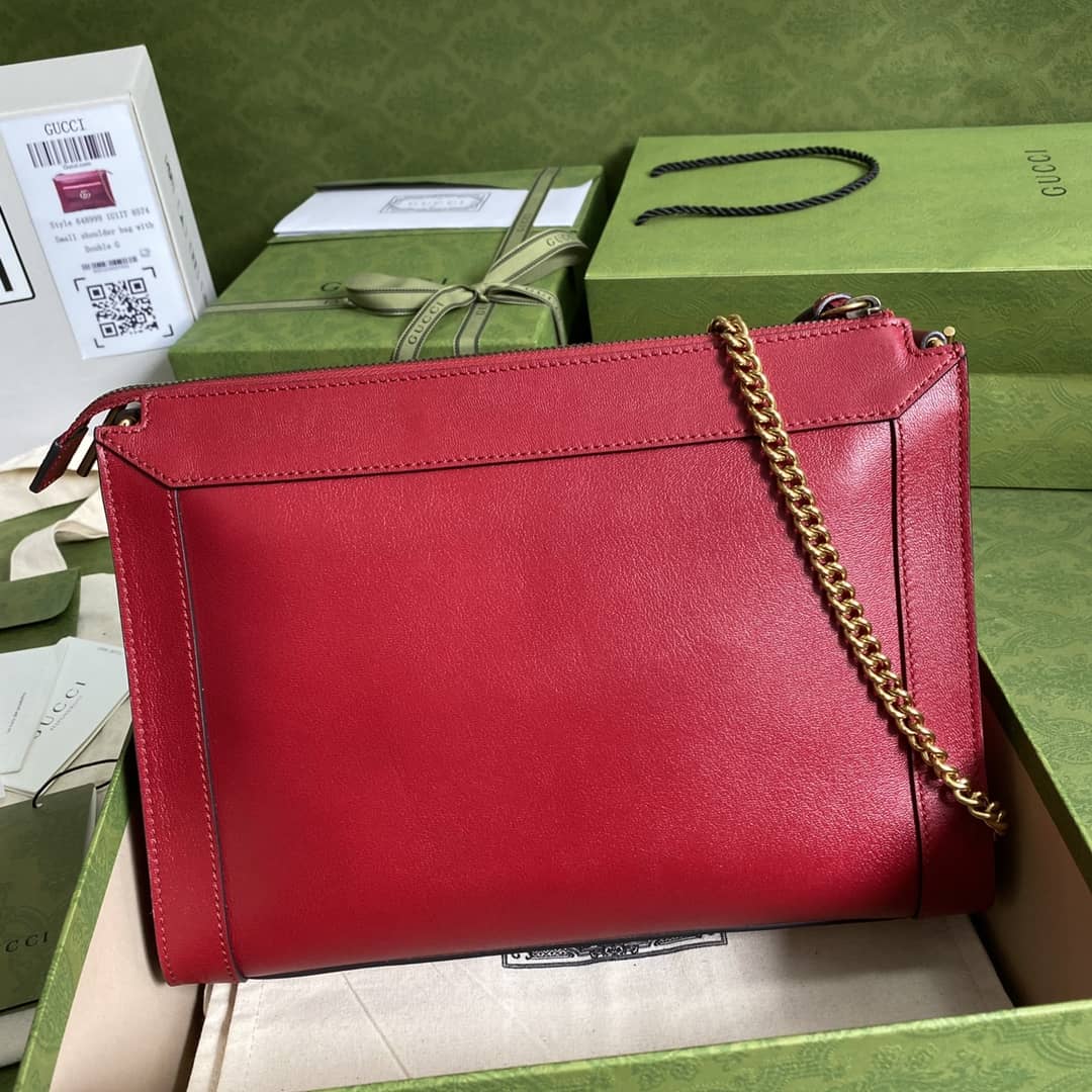 Gucci Double G Small Shoulder Bag Replica 648999