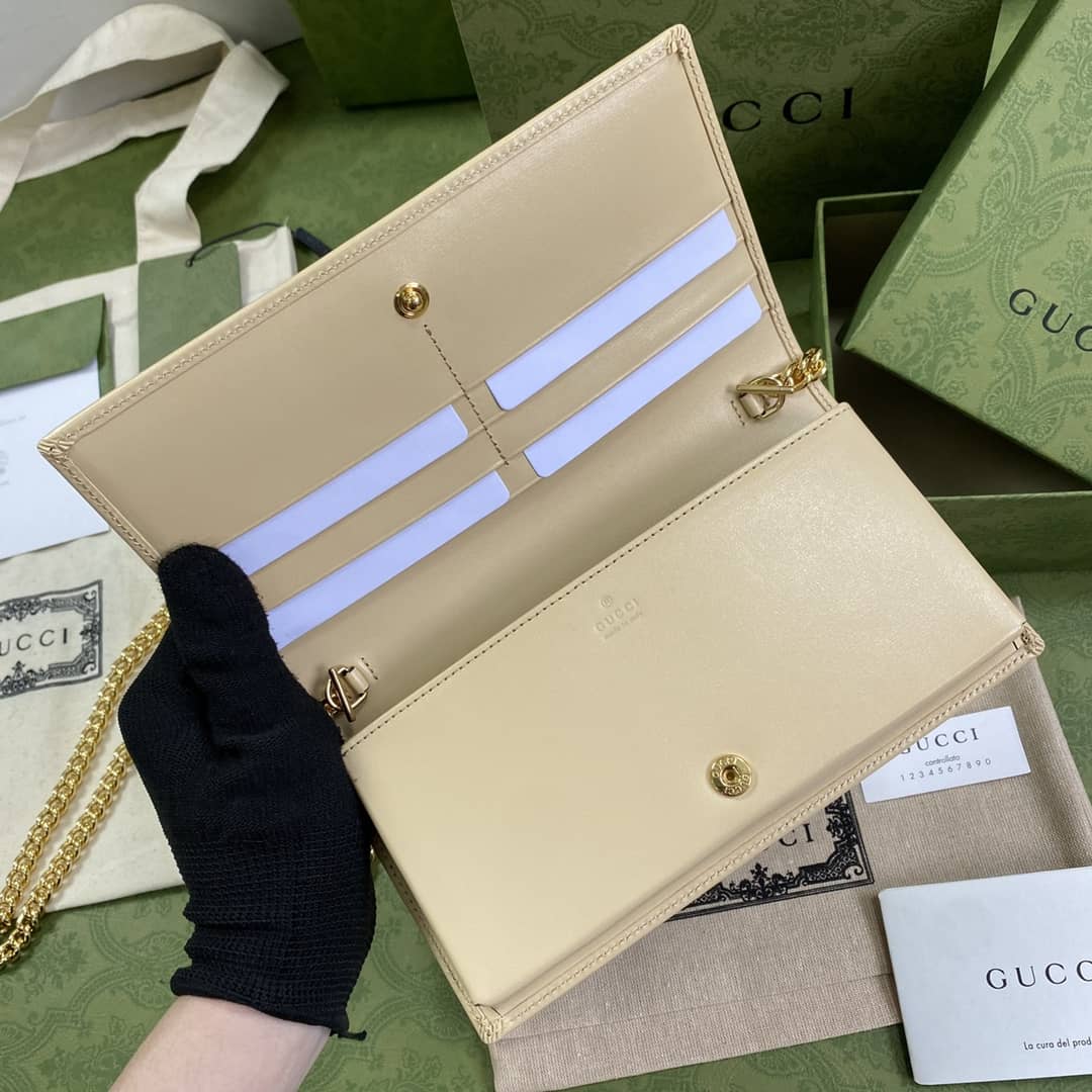 Gucci 1955 Horsebit Chain Wallet Replica 621892