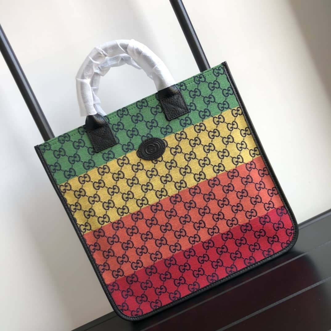 Gucci GG Multicolor Kids Girl Tote Replica Colorful 550763