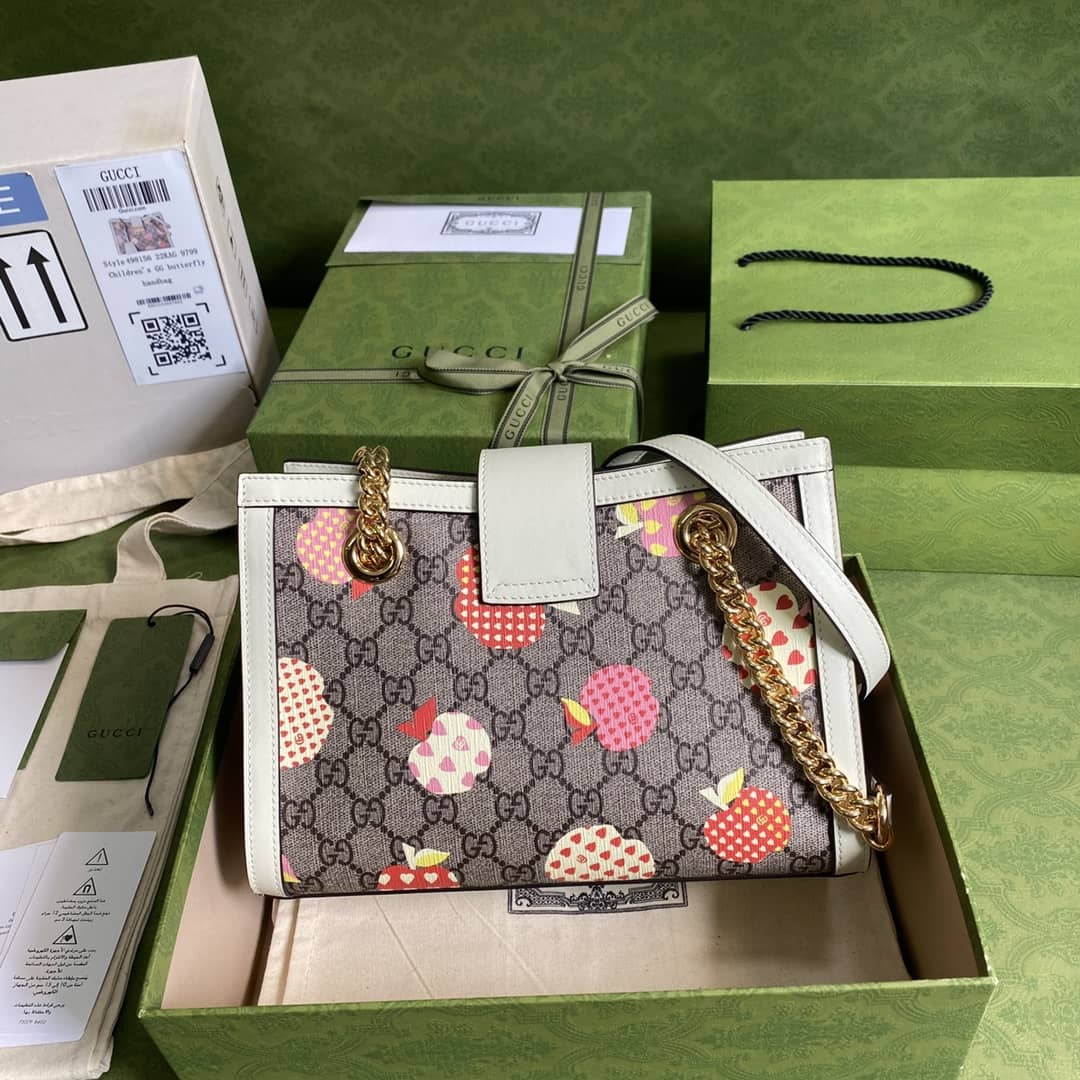Gucci Padlock Small Berry Tote Replica 498156