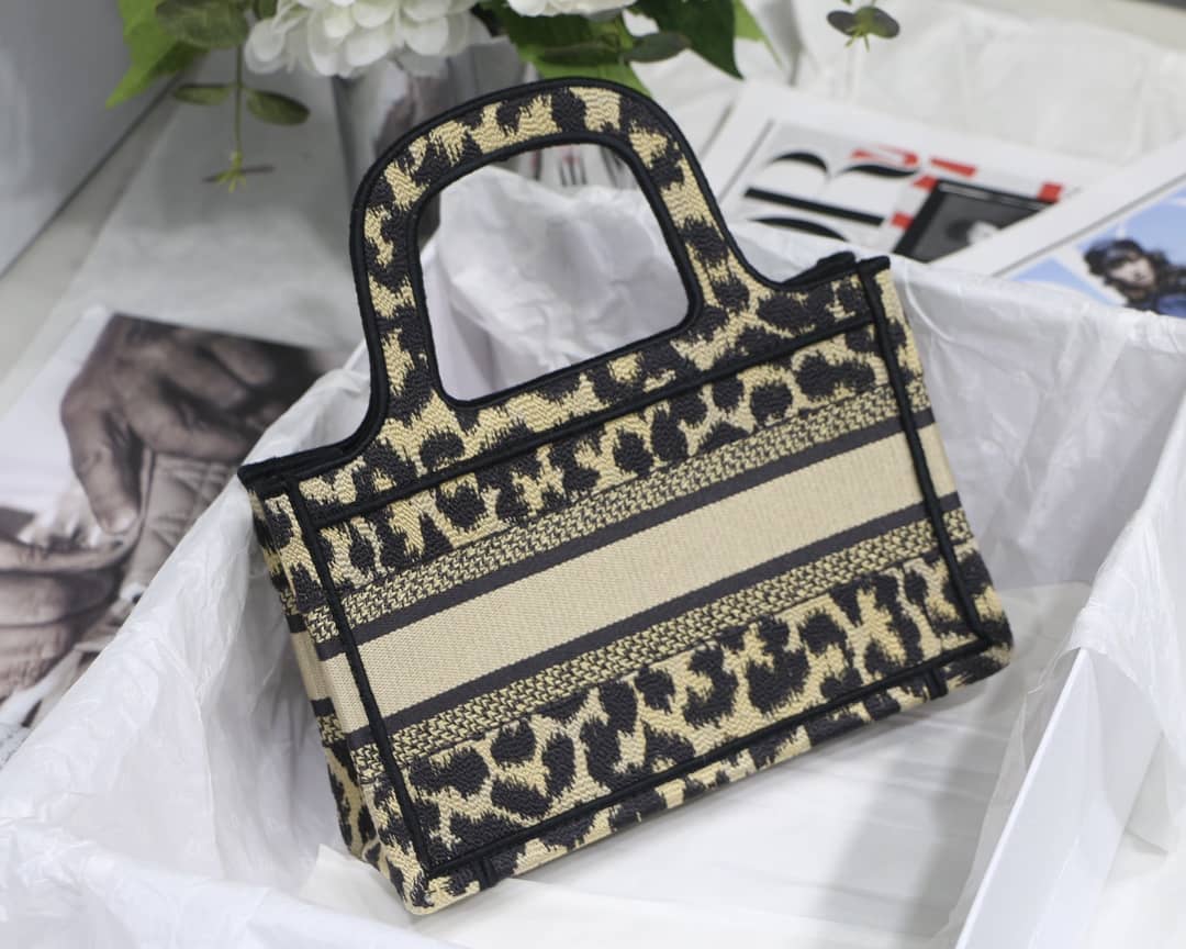 Christian Dior CD Book Embroidery Replica Tote