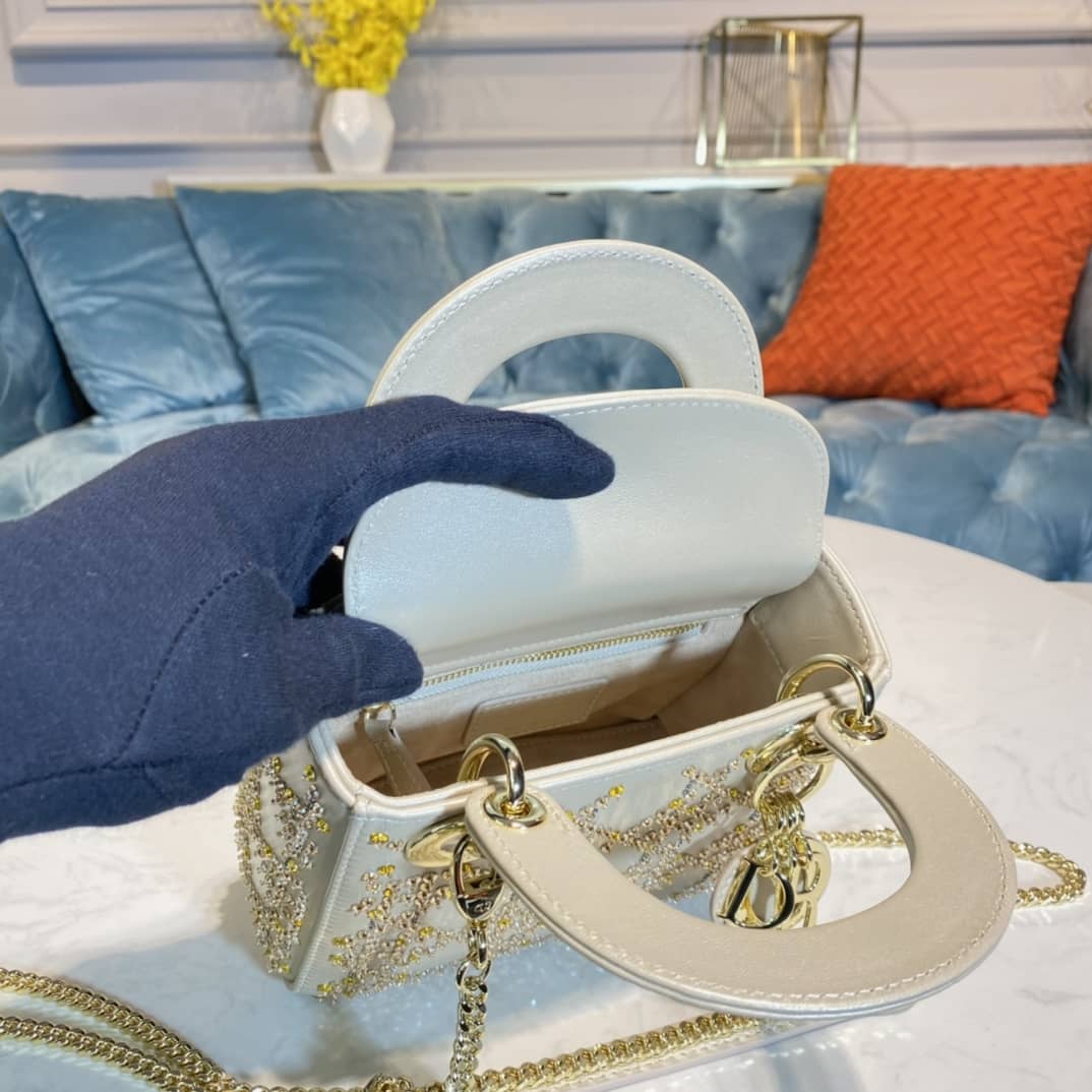 Christian Dior Lady Dior 17CM Replica Bag