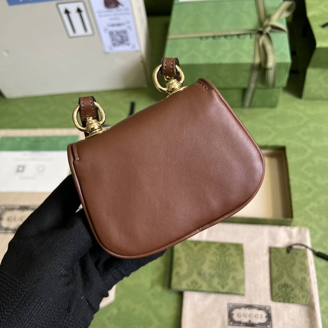 Gucci Blondie Mini Card Case Wallet 698635 Replica Crossbody Bag