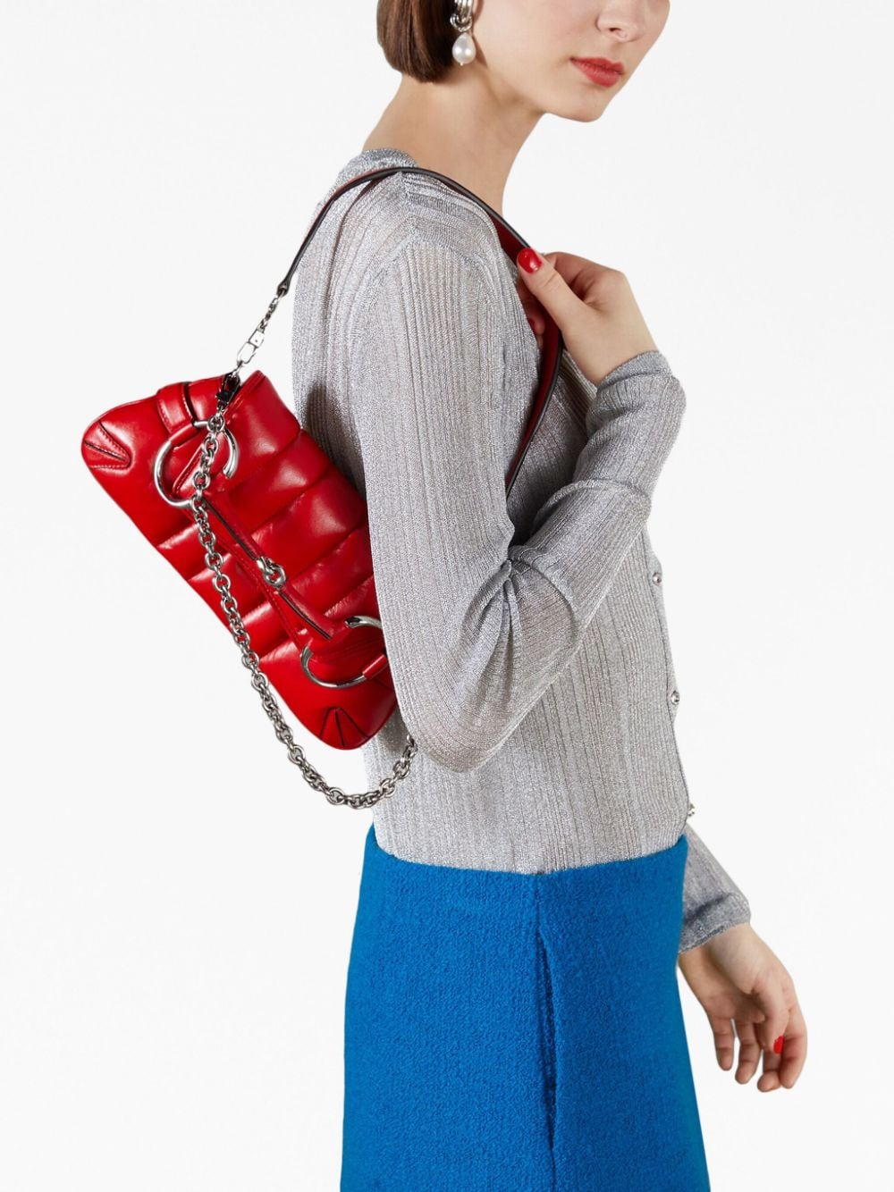 Gucci Horsebit Bag Dupe small Horsebit Chain quilted bag