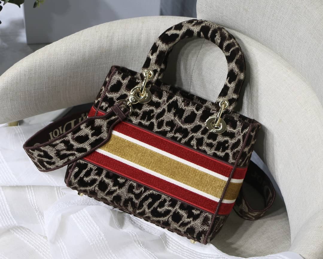 Lady Dior Dupe 24CM Paisley Embroidery Lady D-Lite Bag(ColaReps)