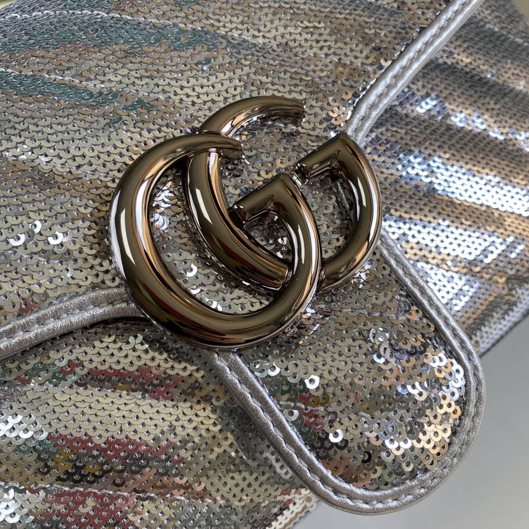 Gucci Marmont GG Small matelassé Shoulder Bag Replica 443497