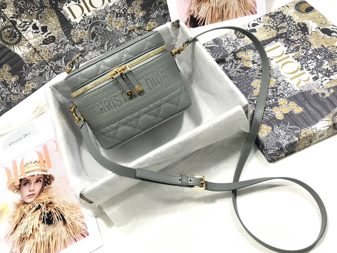 Christian Dior Travel Lambskin Vanity Case
