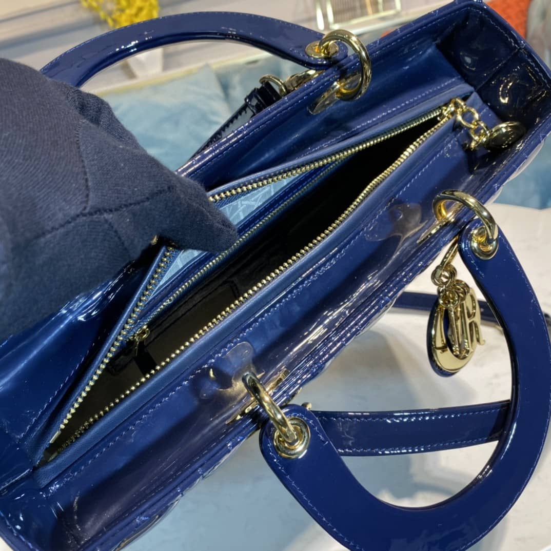 Lady Dior Dupe 32CM Replica Bag(Cola)
