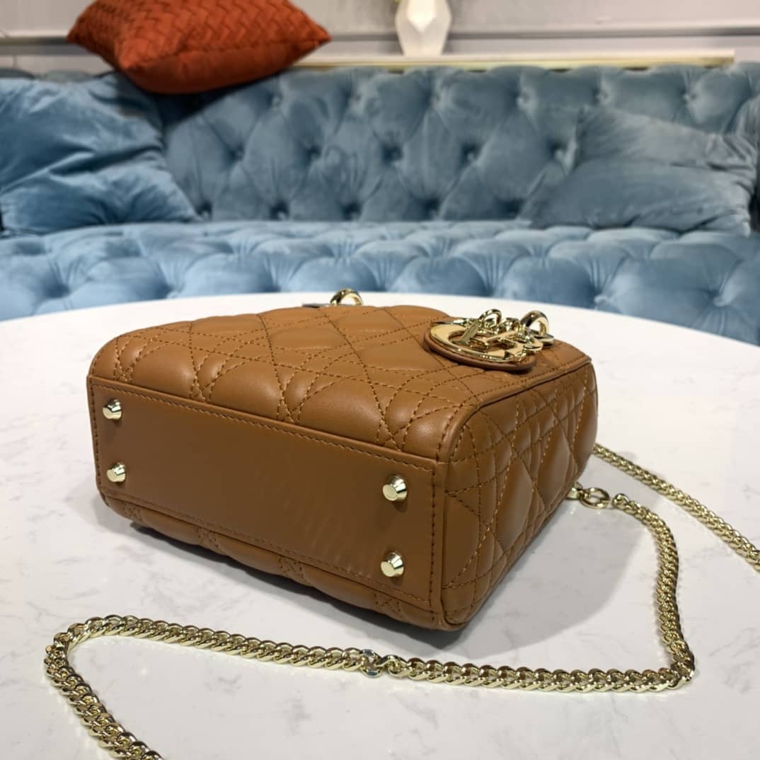 Christian Dior Lady Dior 17CM Replica Bag
