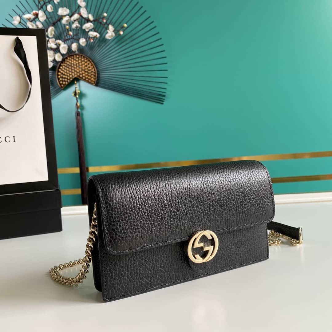 Gucci Interlocking Crossbody Bag Chain Wallet Replica 510314