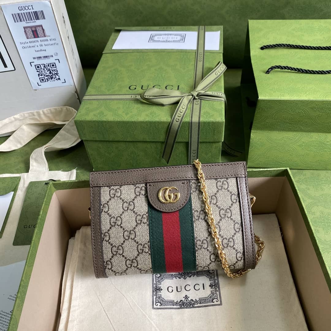 Gucci Ophidia Mini Shoulder Bag Replica 602676