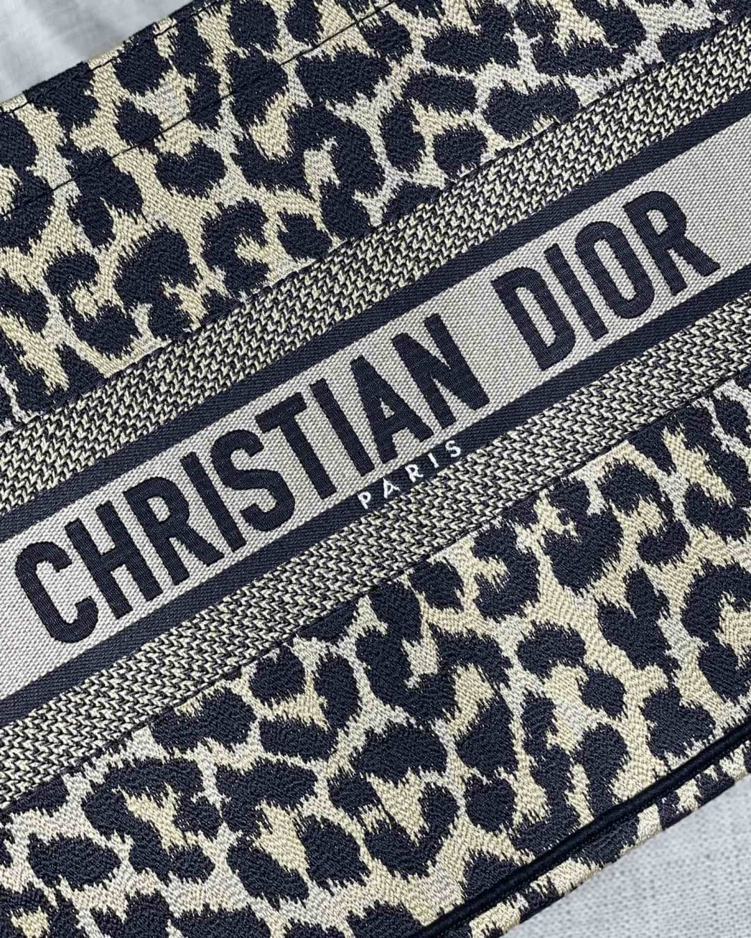 Christian Dior CD Book Embroidery Replica Tote