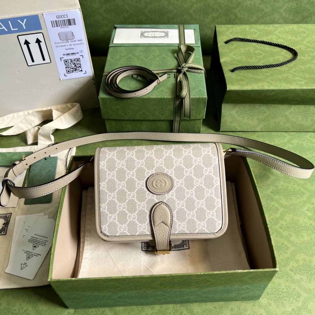 Gucci Mini Shoulder Crossbody Bag With Interlocking 671620 Replica