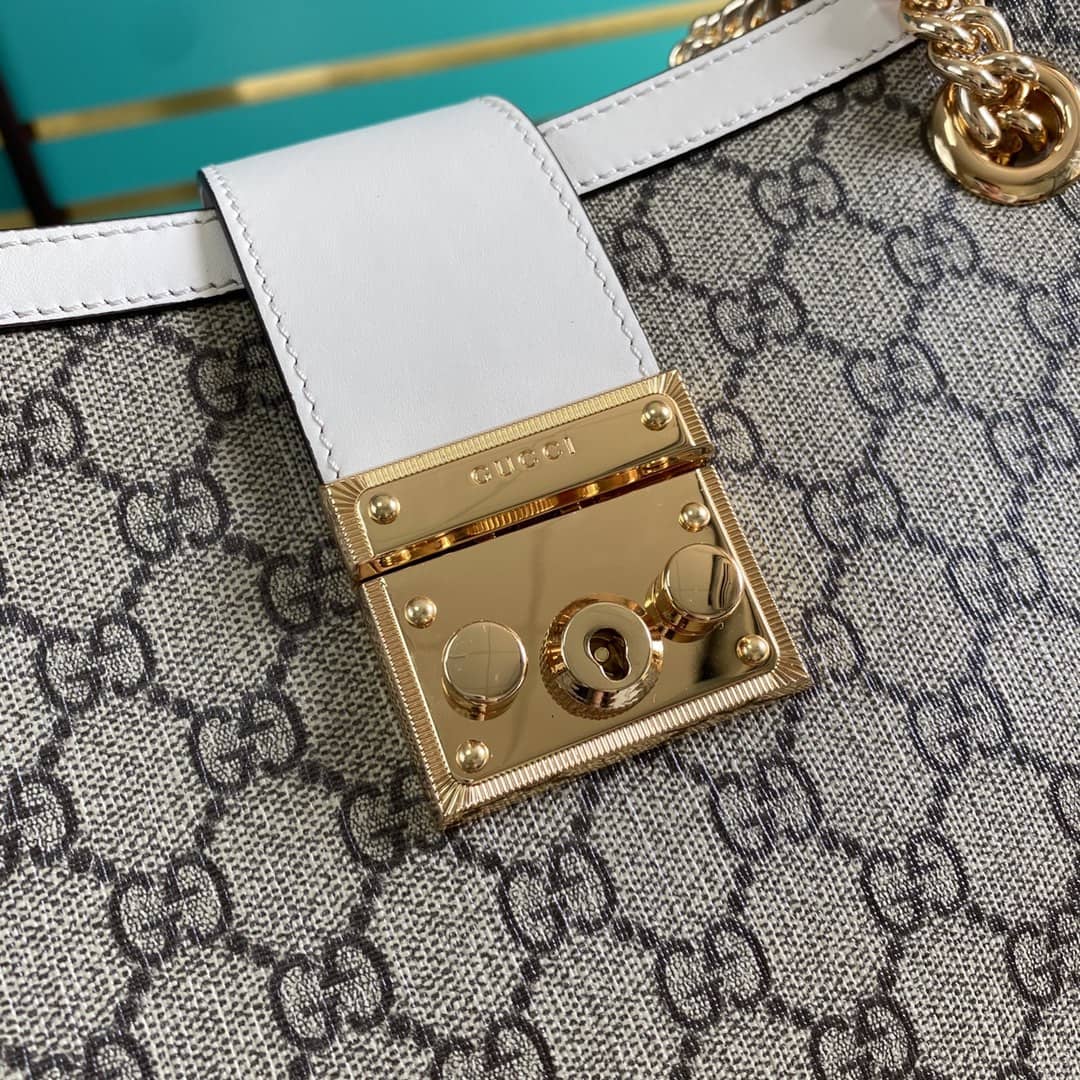 Gucci Padlock GG Supreme Canvas Shoulder Bag Replica 479197