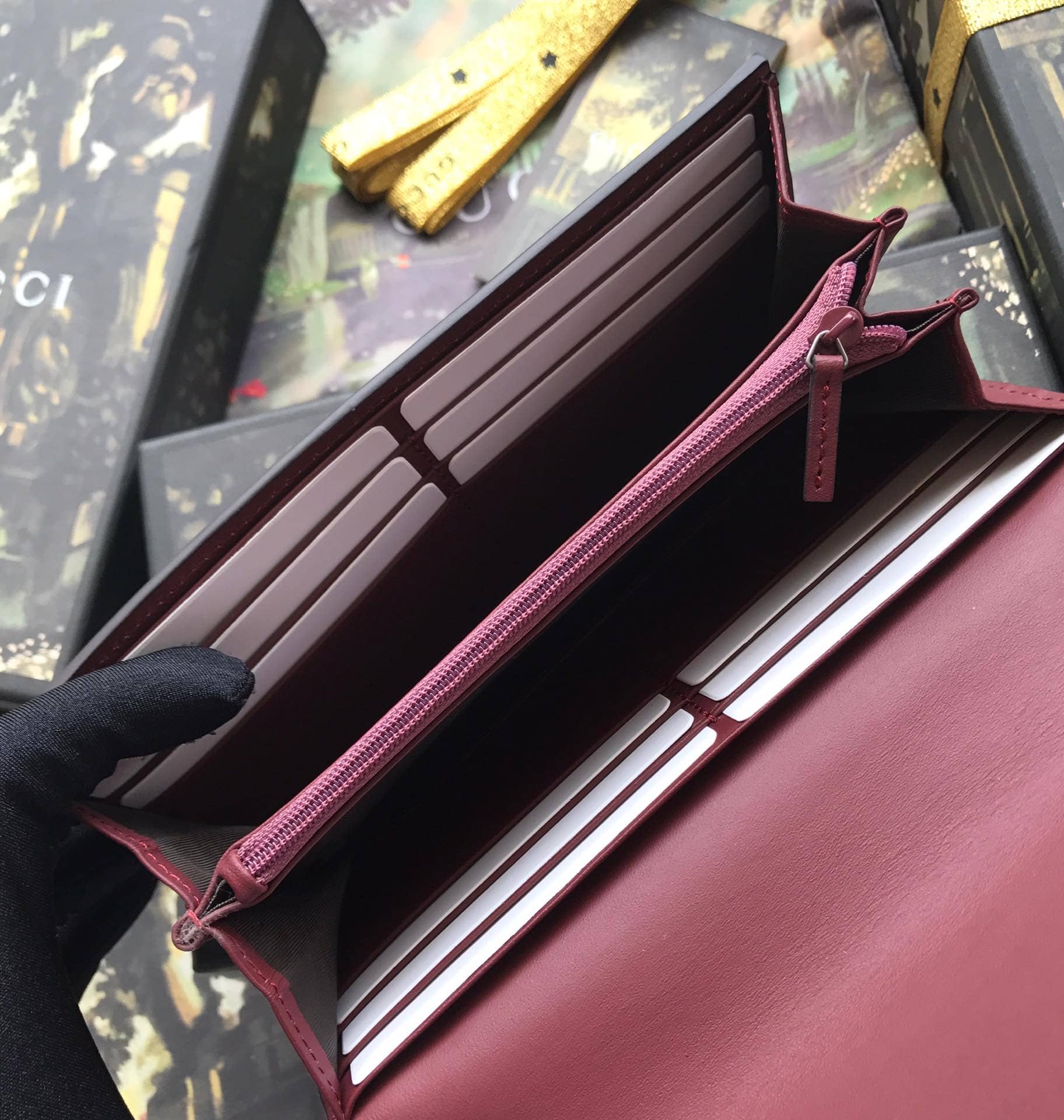 Gucci Bloom Dupes Continental Wallet 404070