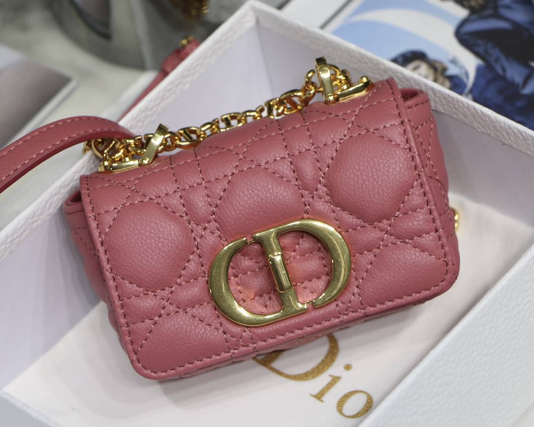 Christian Dior Micro Caro Calfskin Replica Bag