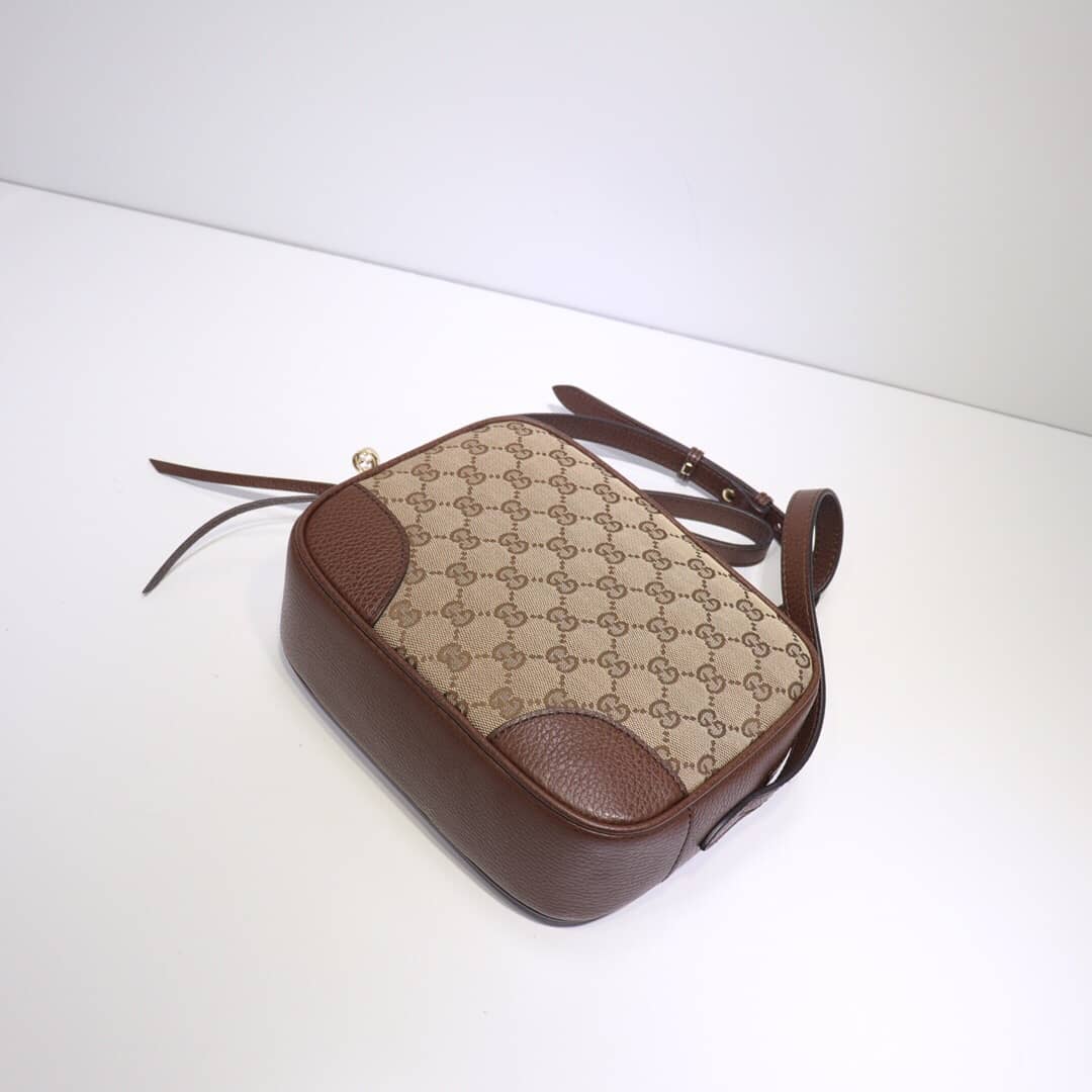Gucci GG Canvas Messenger Bag Replica 449172