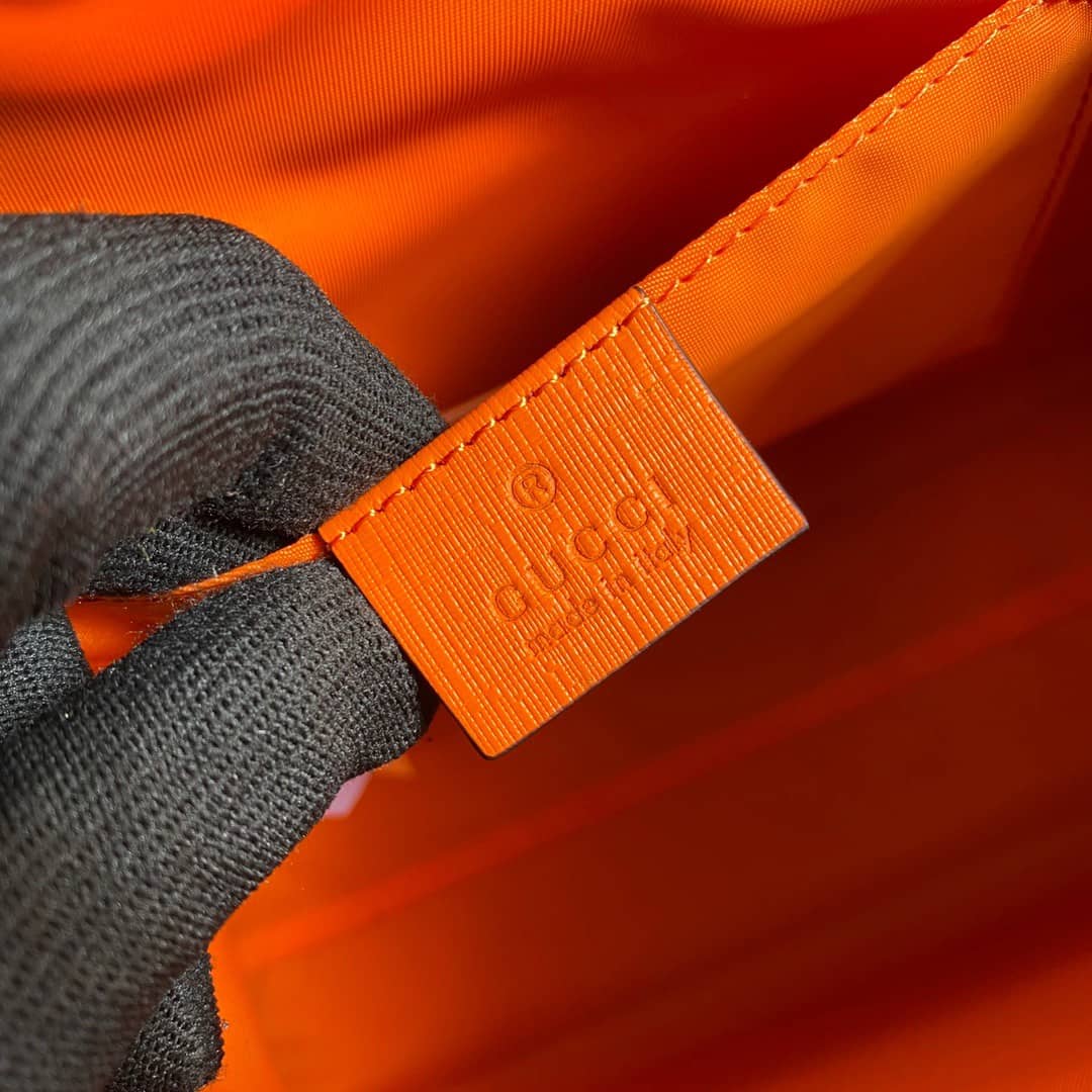 Gucci Supreme Canvas Children Yuko Higuchi Tote Replica Orange 630542