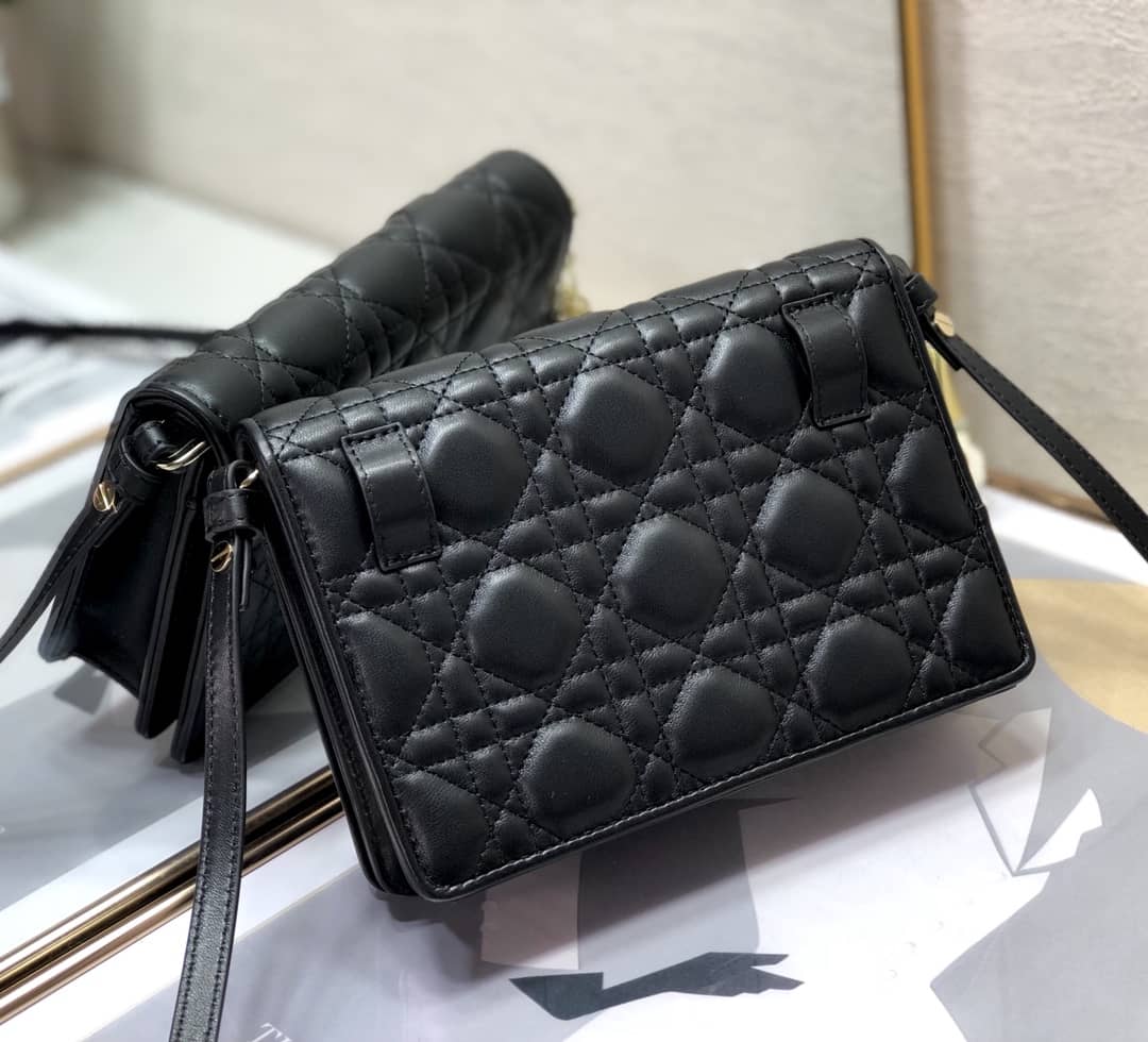 Lady Dior Dupe Cannage Calfskin Pouch