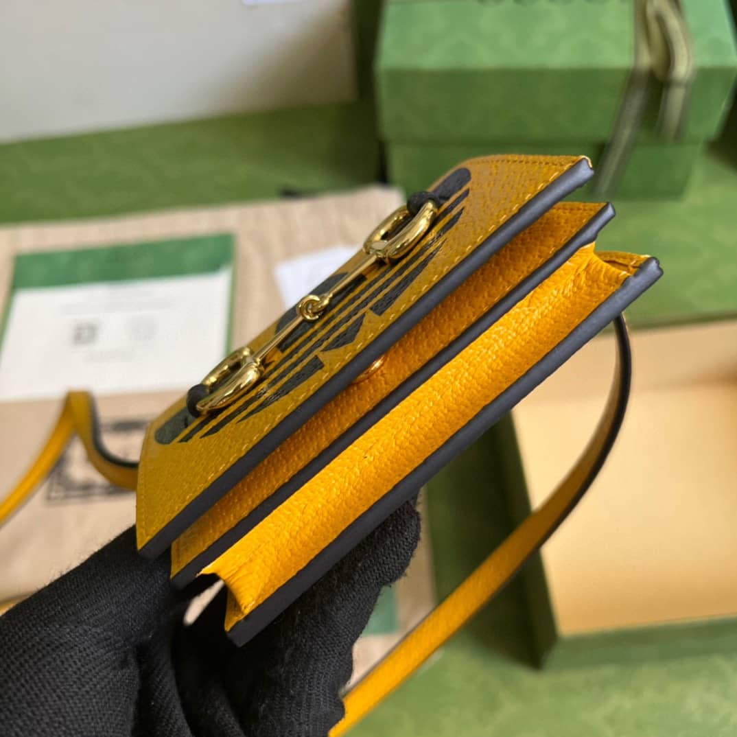 Adidas x Gucci Card Case With Horsebit 702248 Replica Crossbody Bag