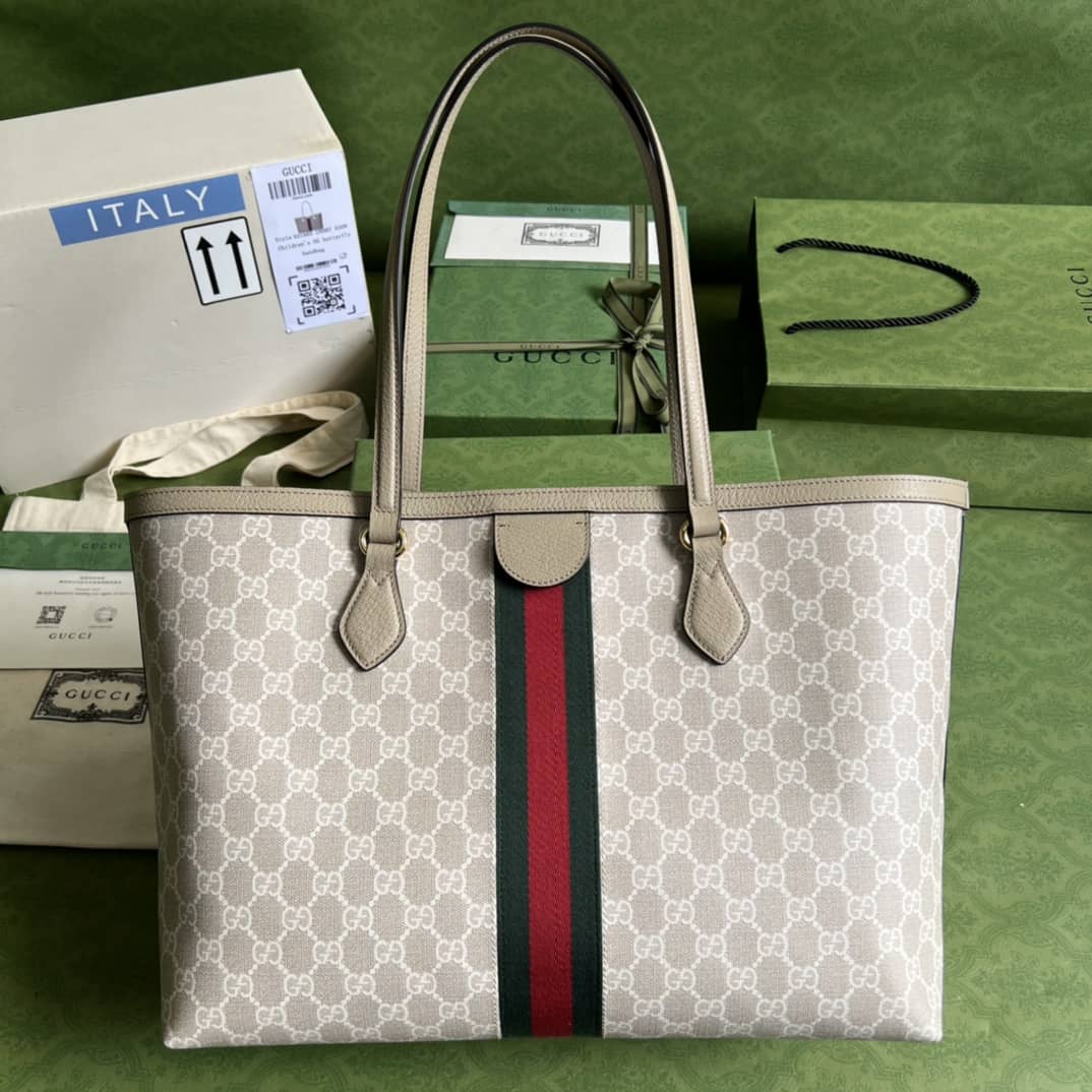 Gucci Medium Ophidia Canvas Tote 631685 Replica