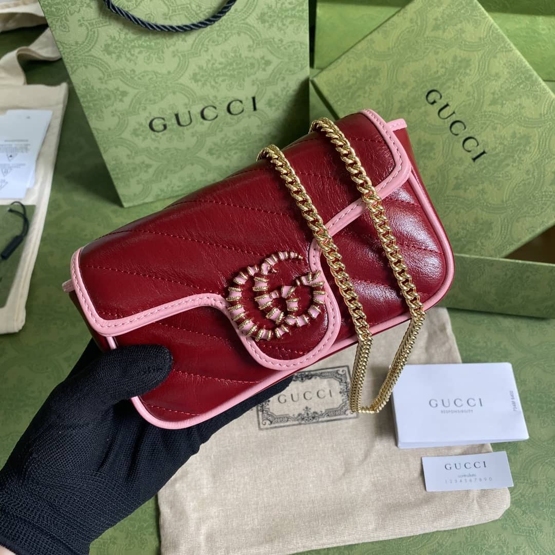 Gucci Marmont GG Mini Chain Shoulder Bag Replica 574969