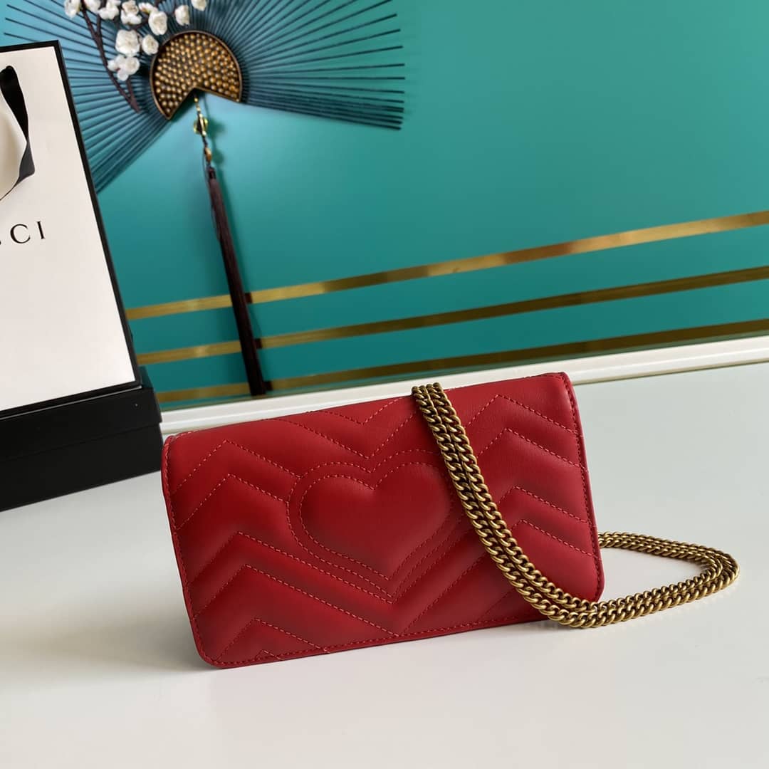 Gucci Crossbody Dupe Marmont GG Matelassé 488426