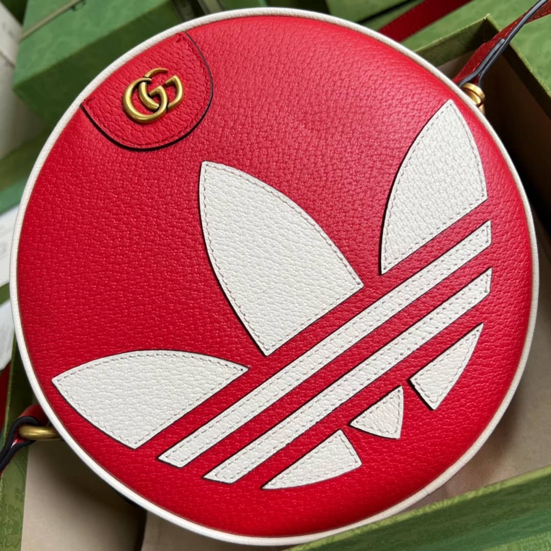 Adidas x Gucci Ophidia Shoulder Crossbody Bag Red 702626 Replica