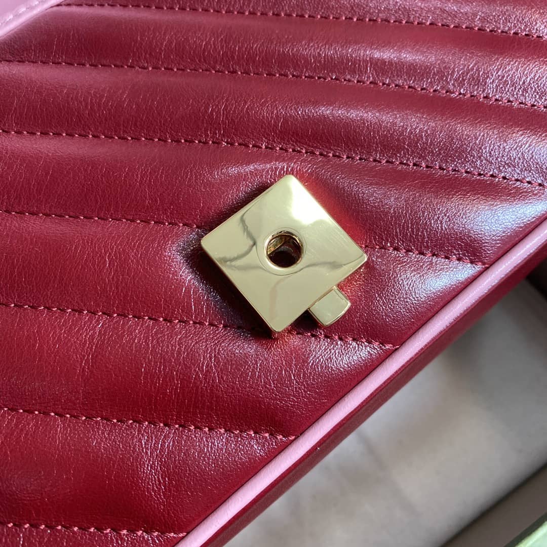 Gucci Marmont GG Small matelassé Shoulder Bag Replica 443497
