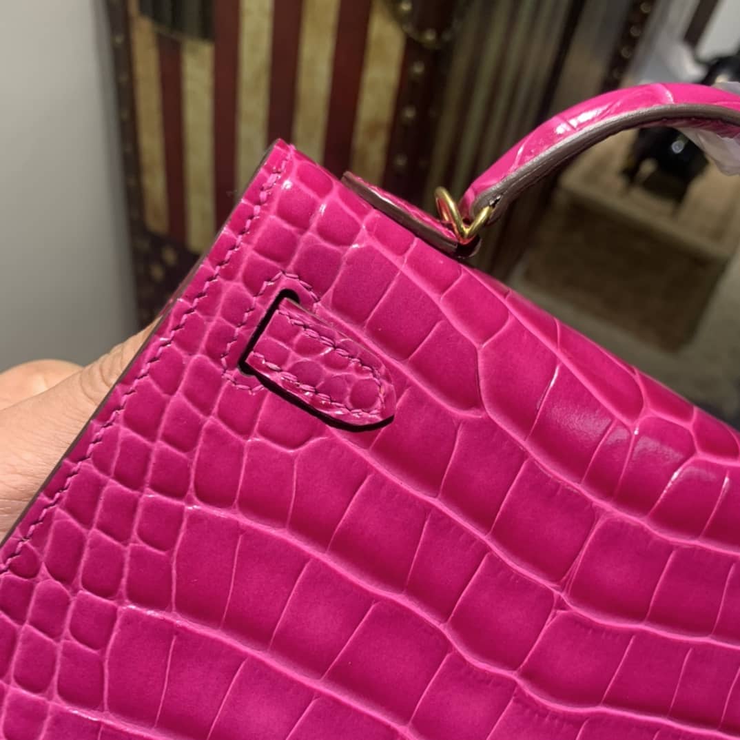 Hermes Kelly Dupe Mini 19CM Bag(ColaReps)