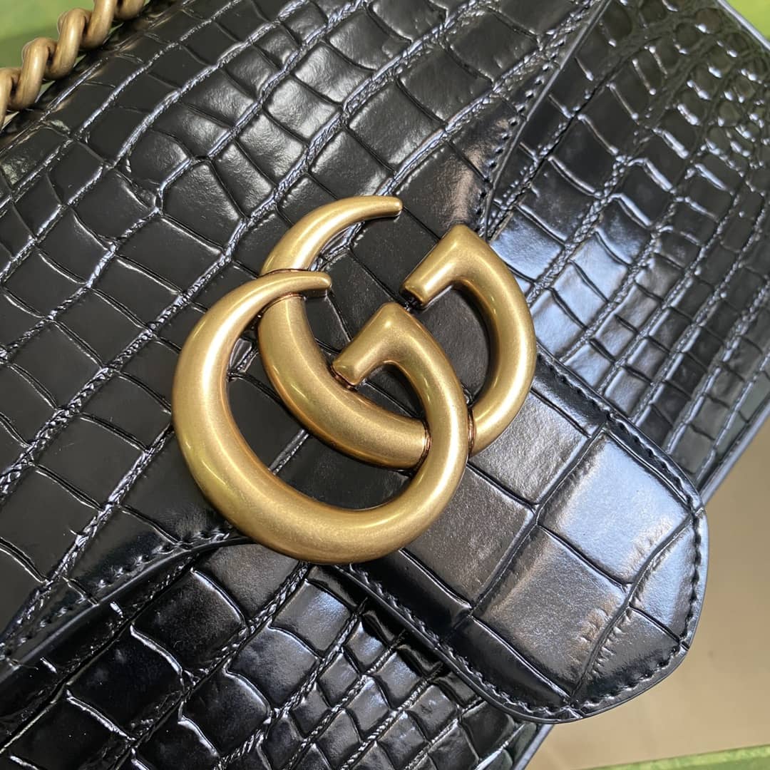 Gucci Marmont GG Small matelassé Shoulder Bag Replica 443497