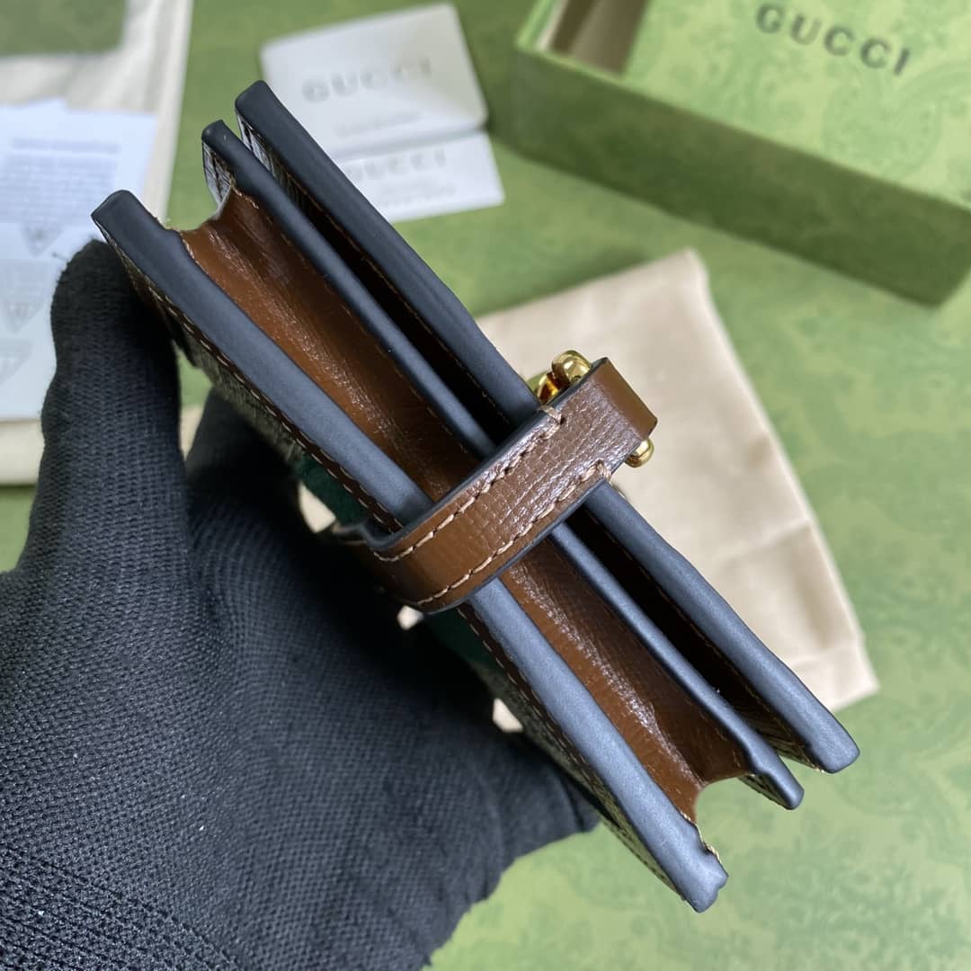 Gucci Jackie 1961 Card Case Wallet Replica 645536