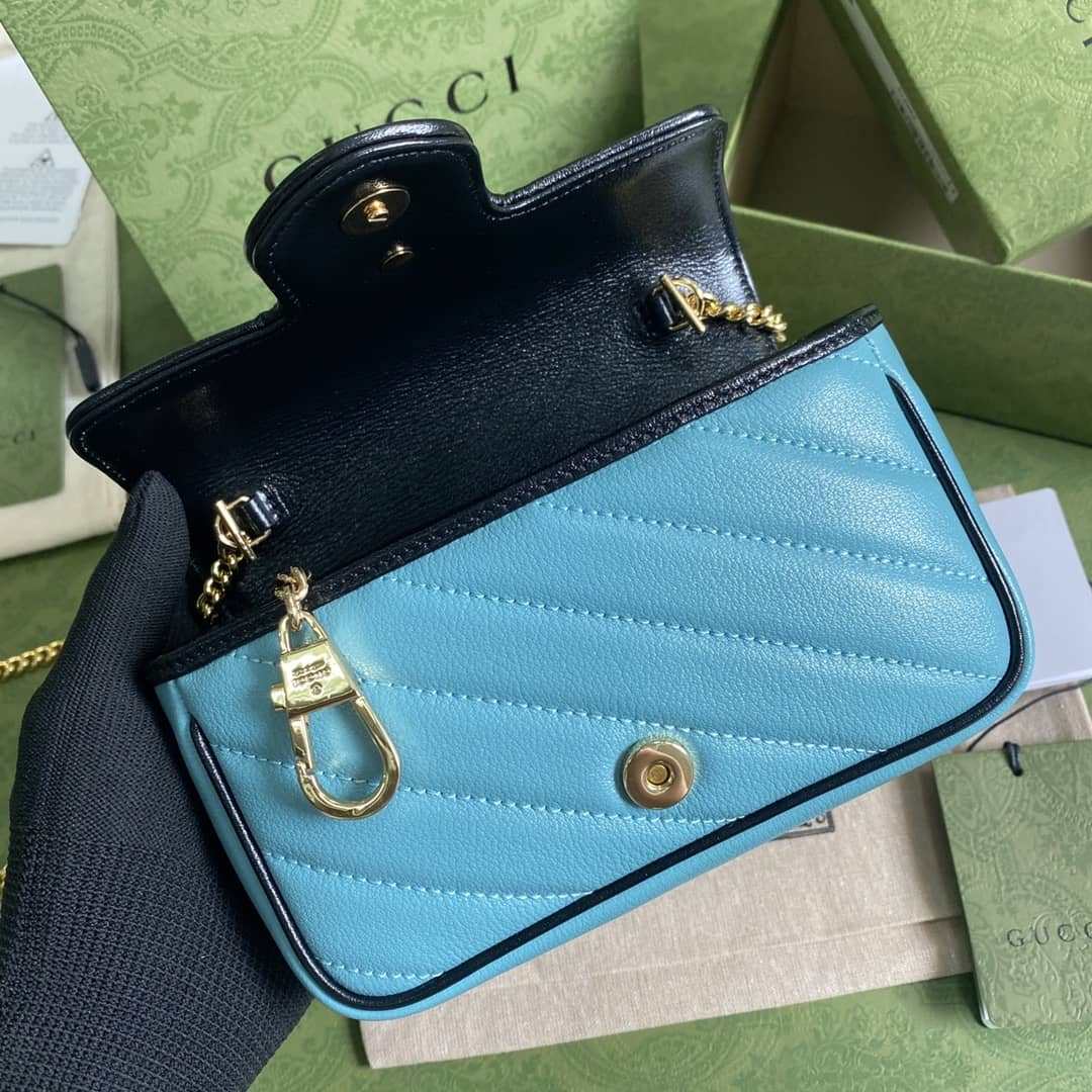 Gucci Marmont GG Mini Chain Shoulder Bag Replica 574969