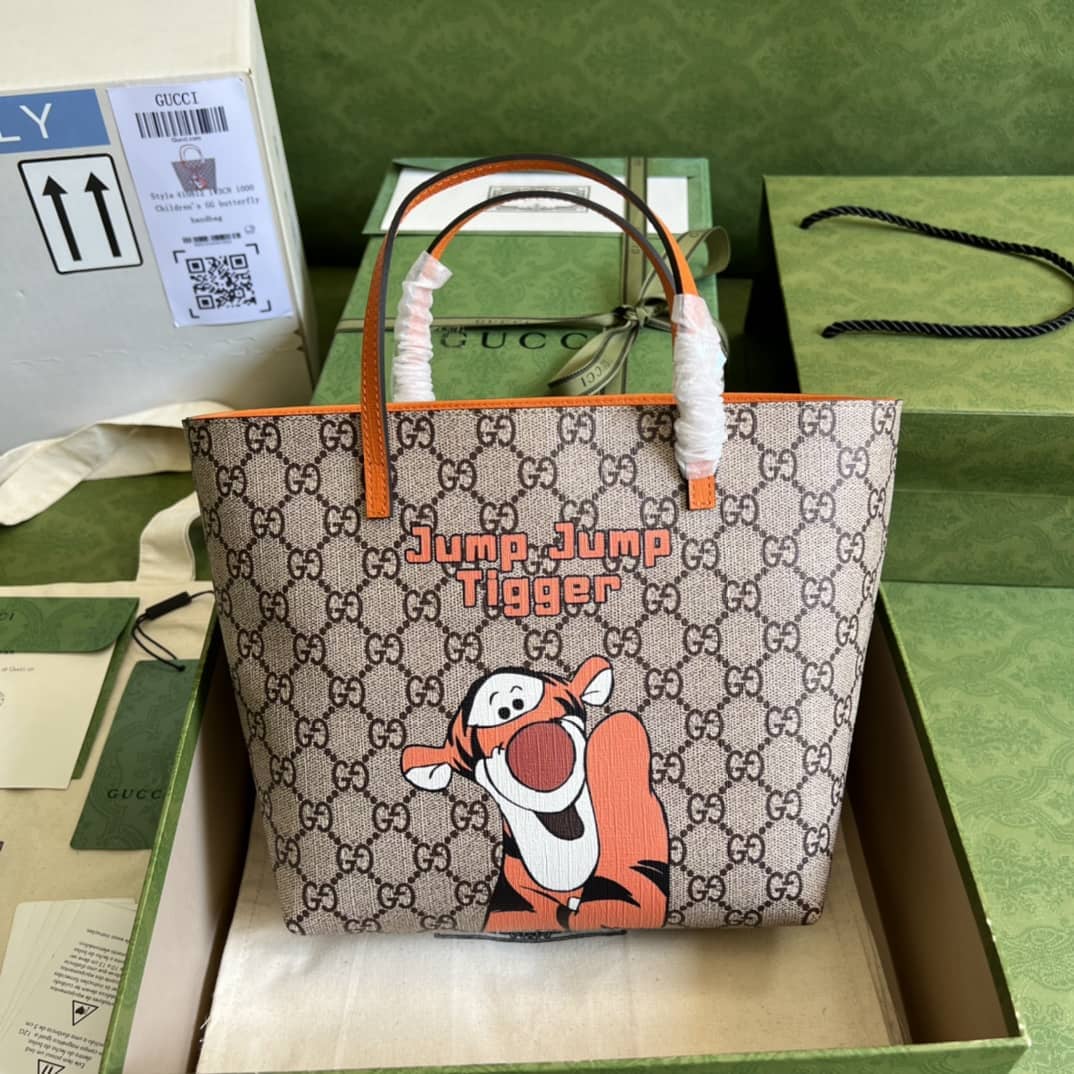 Gucci Children Jump Tigger Tote 410812 Replica Bag