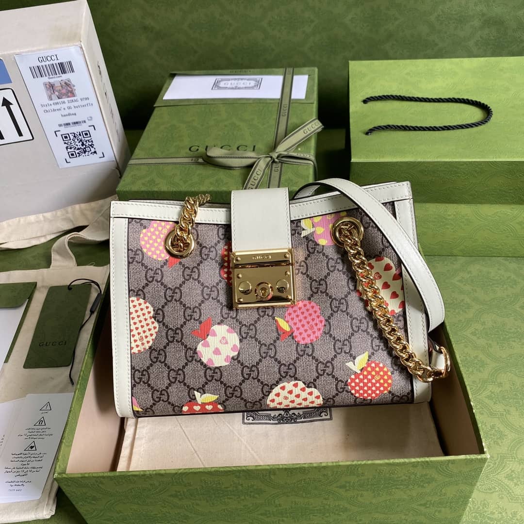Gucci Padlock Small Berry Tote Replica 498156