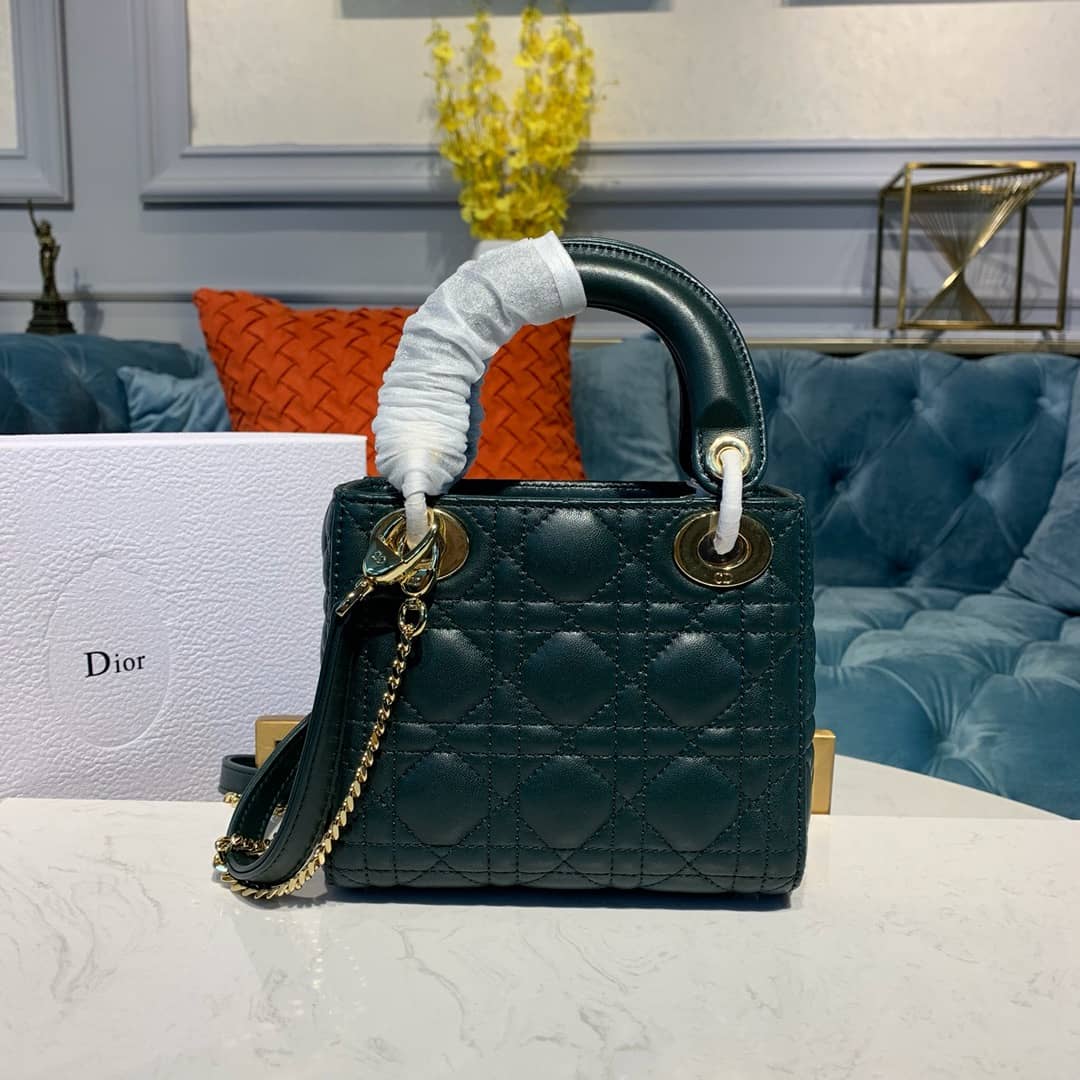 Christian Dior Lady Dior 17CM Replica Bag