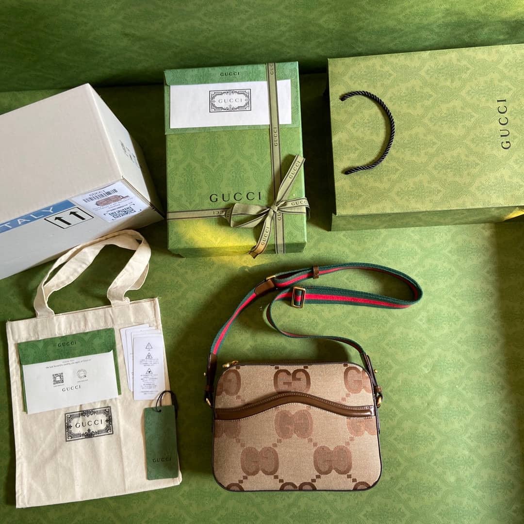 Gucci Messenger Bag with Jumbo GG 675891 Replica