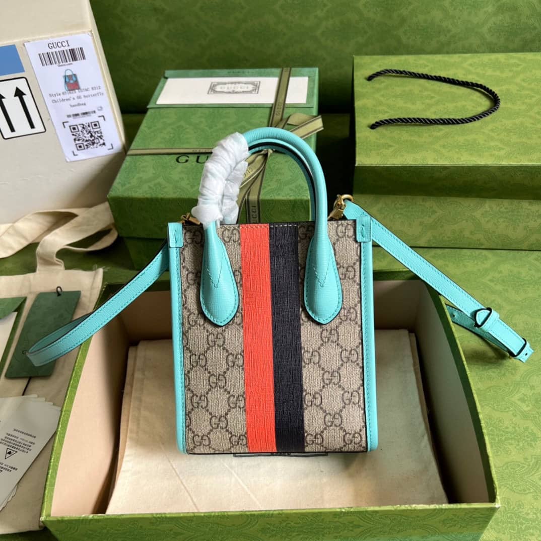 Gucci Mini Tote With Interlocking 671623 Replica Bag