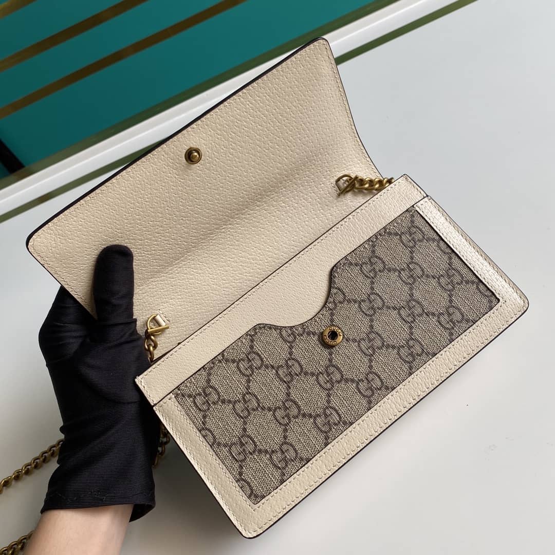 Gucci Queen Margaret GG Shoulder Bag Mini Chain Wallet Replica 476079