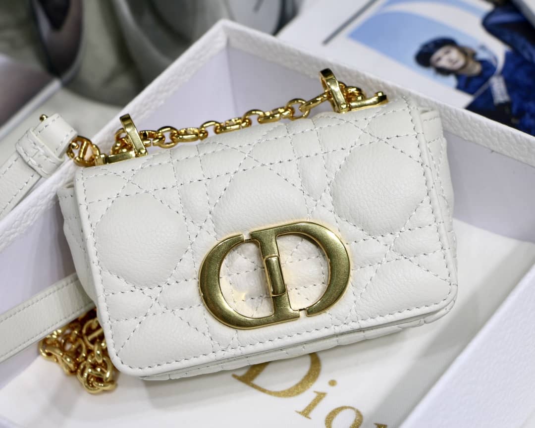Christian Dior Micro Caro Calfskin Replica Bag