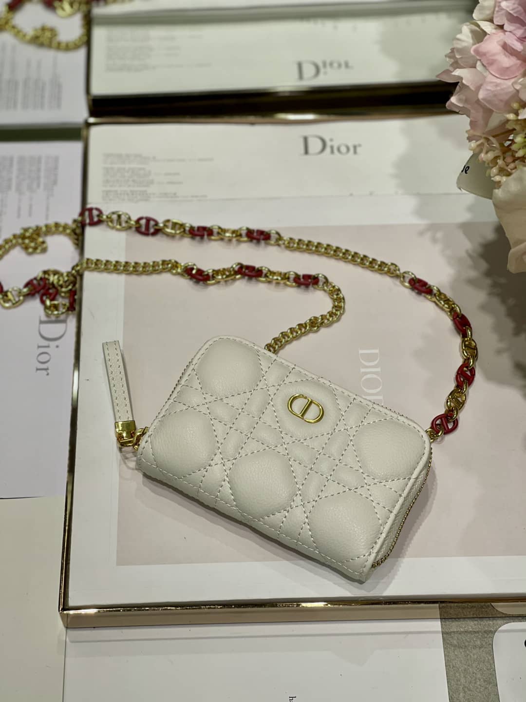 Top Christian Dior Replica Zipper Wallet