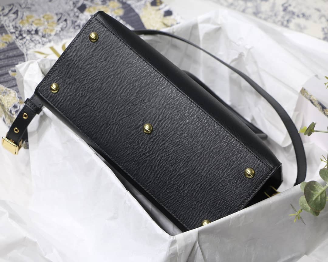 Christian Dior Box Calfskin Large St. Honore Tote
