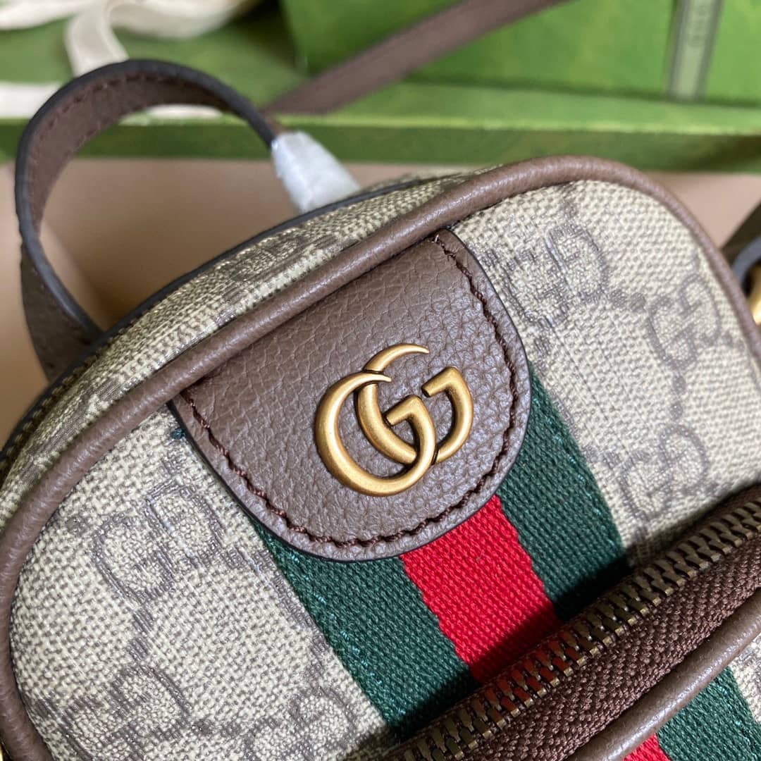 Gucci GG Supreme Ophidia Mini 671682 Replica Crossbody Bag