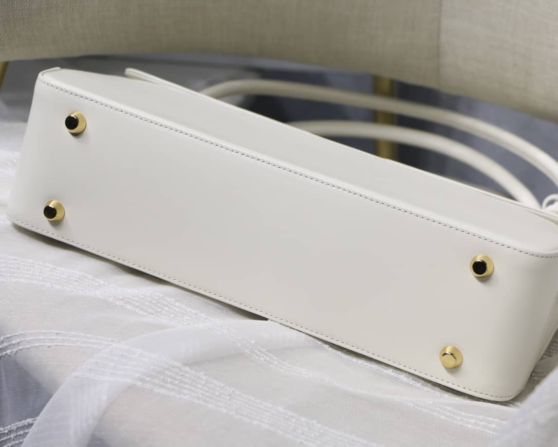 Dior Latte Smooth Calfskin Parisienne Bag