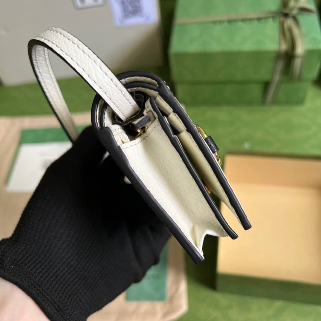 Adidas x Gucci Card Case With Horsebit 702248 Replica Crossbody Bag