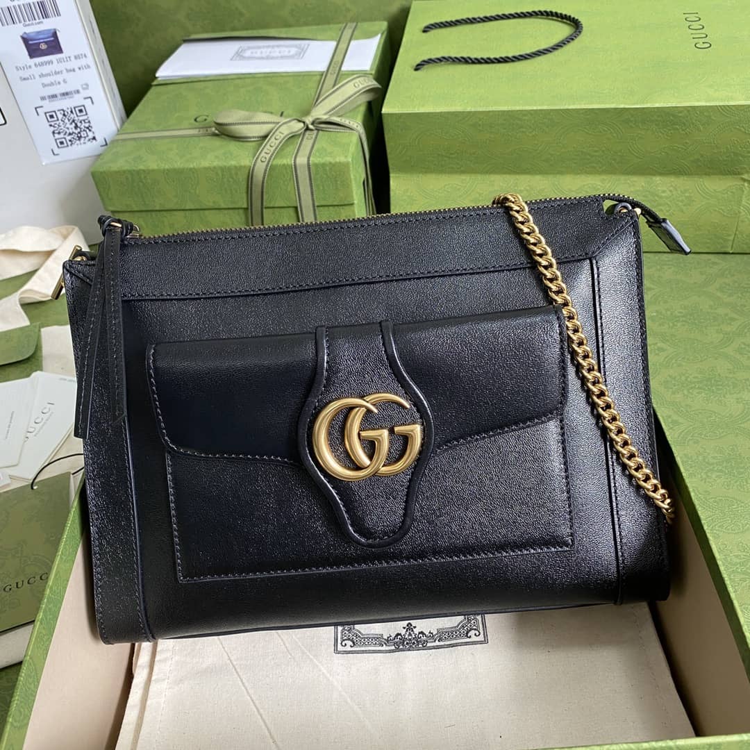 Gucci Double G Small Shoulder Bag Replica 648999