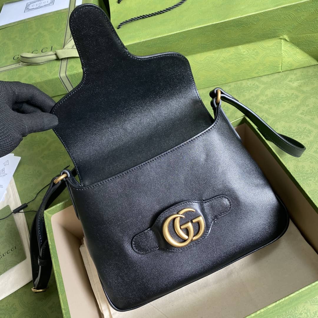 Gucci Double G Messenger Shoulder Bag Replica 648934